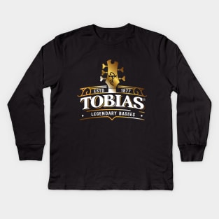 Tobias Bass Kids Long Sleeve T-Shirt
